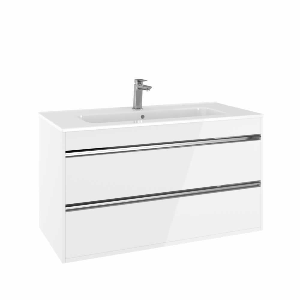 Kai 1000 Double Drawer Basin & Unit 